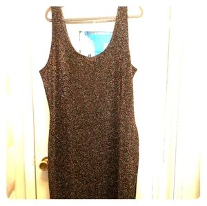 Shine dress, plus size 2XL